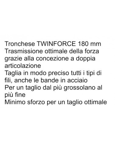 TRONCH TWINFORCE diametro  3 MM180