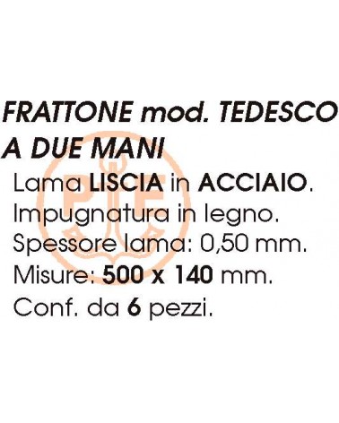 FRATTONE TEDESCO 50x14 LIS