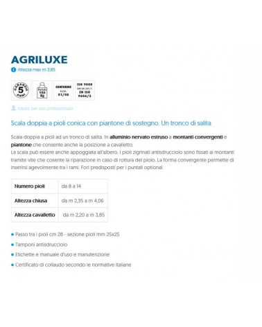 SCALA AGRILUXE 8GR MT 2.35