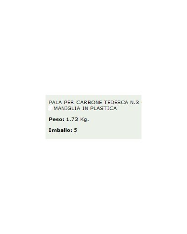 PALA CARBONE 3 24X32X38 SM