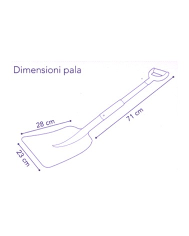 PALA NEVE FIBRA PIEGH 97CM