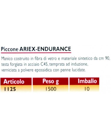 PICCONE C/MANICO ENDURANCE