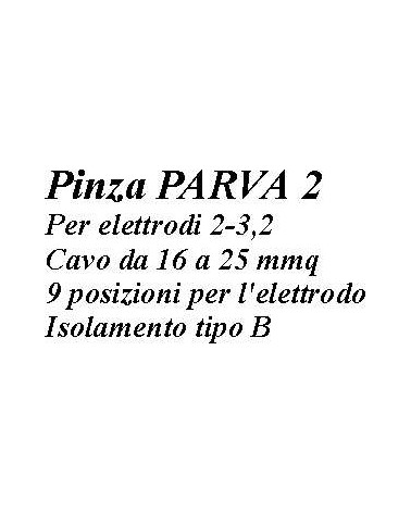 PINZA P/ELETTRODI PARVA 2 