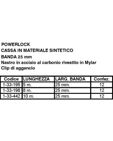 FLESS.POWERLOCK LAR.25  5m