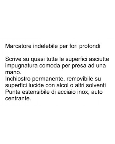 MARCATORE INDELEBILE ROSSO