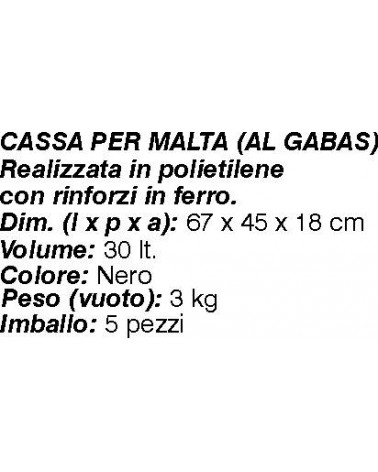 CASSA MALTA RINFORZ. 67x45