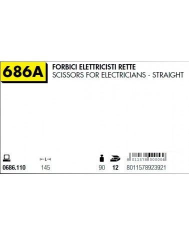 FORBICI ELETTR. DRITT 145 