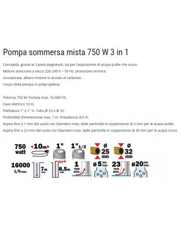 POMPA F/PIAT ACQ CHIA/SCUR