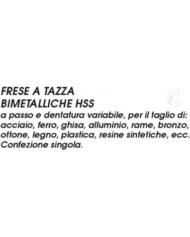 FRESA TAZZA BLU-MOL 14/826