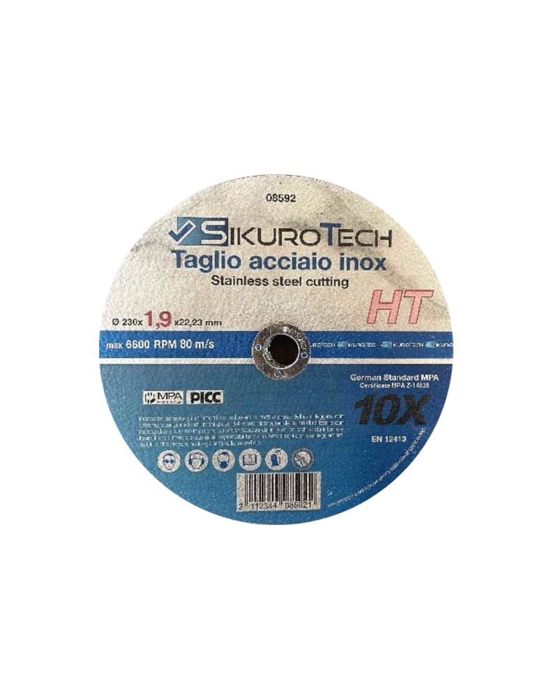 DISCO INOX TAGL 230x1.9x22