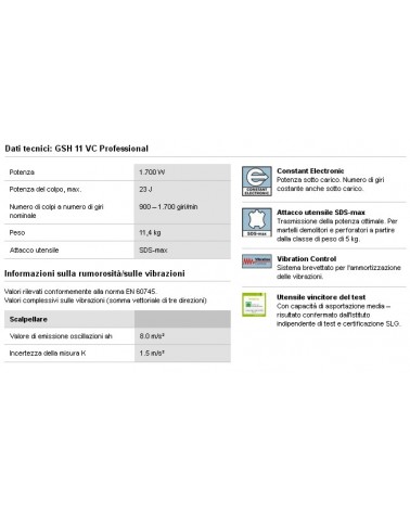 PICCONATORE GSH 11 VC     