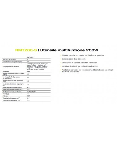 UTENS MULTIFUNZ RMT-200BOR