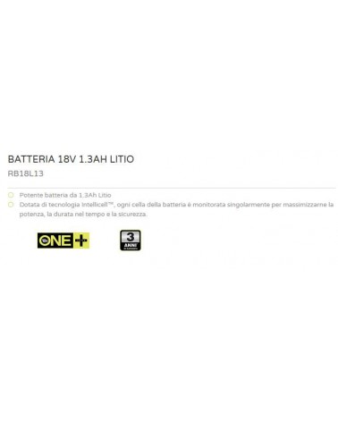 BATTERIA LITIO 18V 1.5AH  