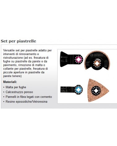 SET PIASTRELLE GL 4PZ  STK