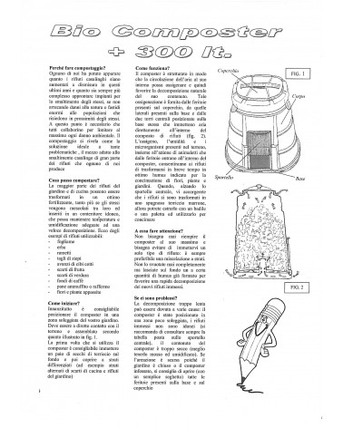 BIO-COMPOSTER LT 300 VERDE