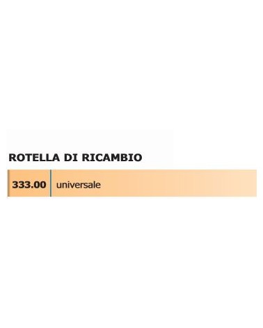 ROTELLA RICAMBIO UNIVERS. 