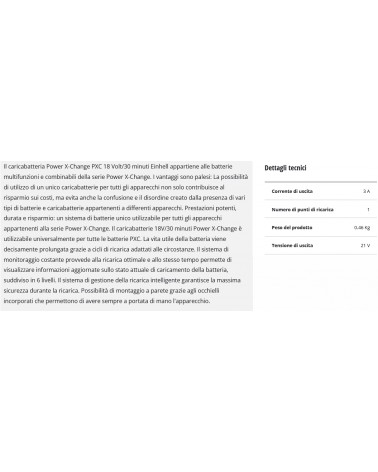 CARICABATT RAPID POWXC 18V