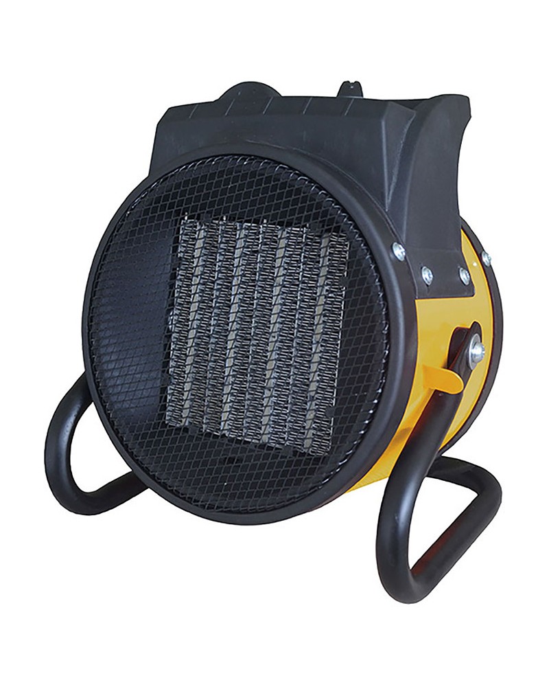 TERMOVENTILATORE CON RESISTENZE CERAMICHE 1000W/2000W CON SUPPORTO