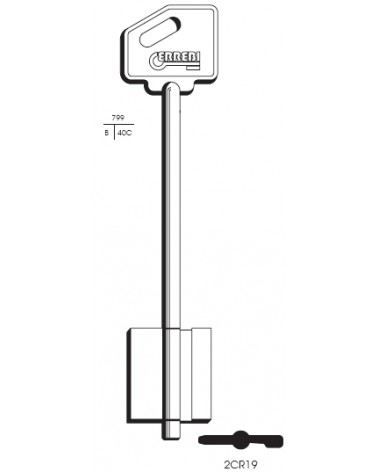 CHIAVE 2CR19 | RLN        