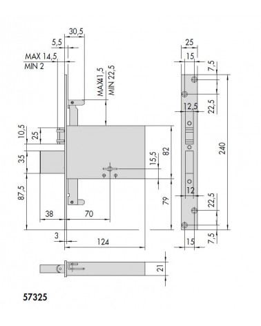 SERR.DOP/MAP 3CH 4MAND T25