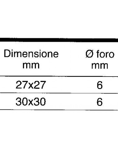 ROND.ROMB.RUBER 30x30 P100