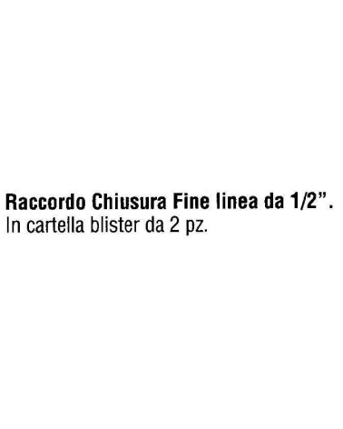 TAPPO CHIUSURA FINE LIN1/2