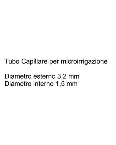 TUBO CAPILL diametro 3,2X1,5 100CM