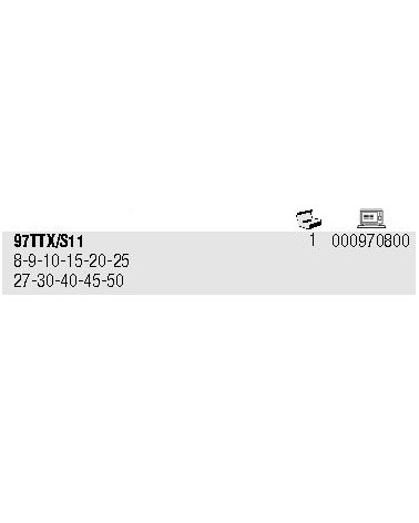 97TTX/S13 CHI TORX I.TR11P