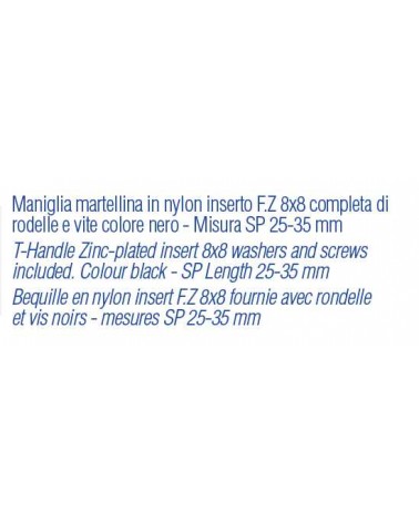 MANIGLIA MARTELL SP 25-35M