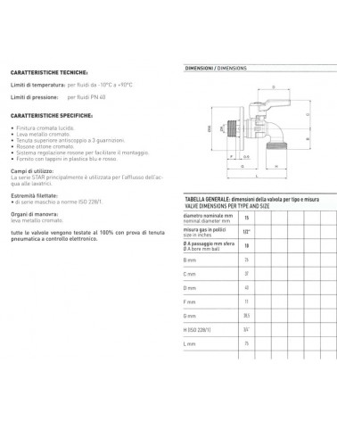 RUB STAR LAVATRICE DA 1/2 