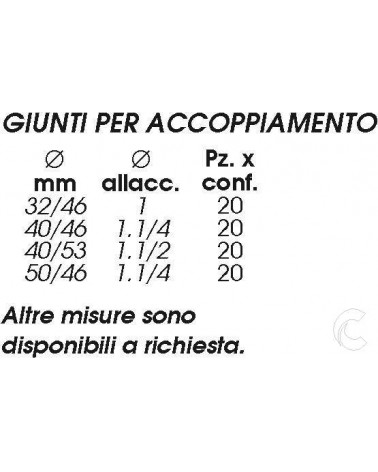 GIUNTO ACCOP.40/46   1,1/4