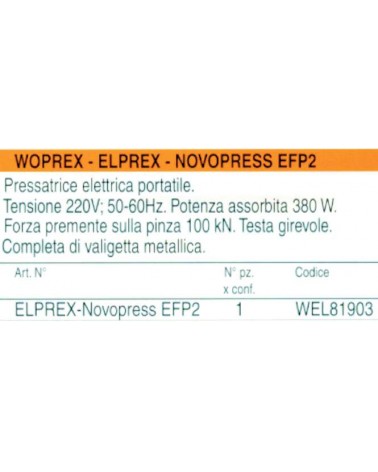 PRESSATR.NOVOPRES EFP203  