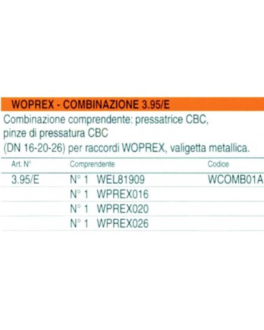 PRESSATRICE ECO301 X 76/89