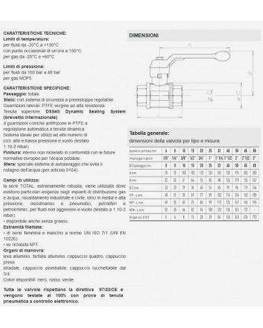 VALVOLA SF TOTAL FF 1/4   