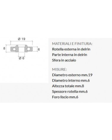 ROTELLA SF/ACC 19X6X8  2PZ