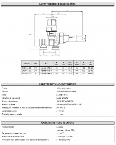 VALV MONO.3/4 INT/VAR TERM