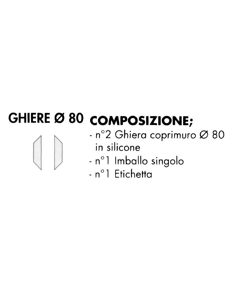 GHIERE diametro 80 CONFEZ. 2 PEZZI