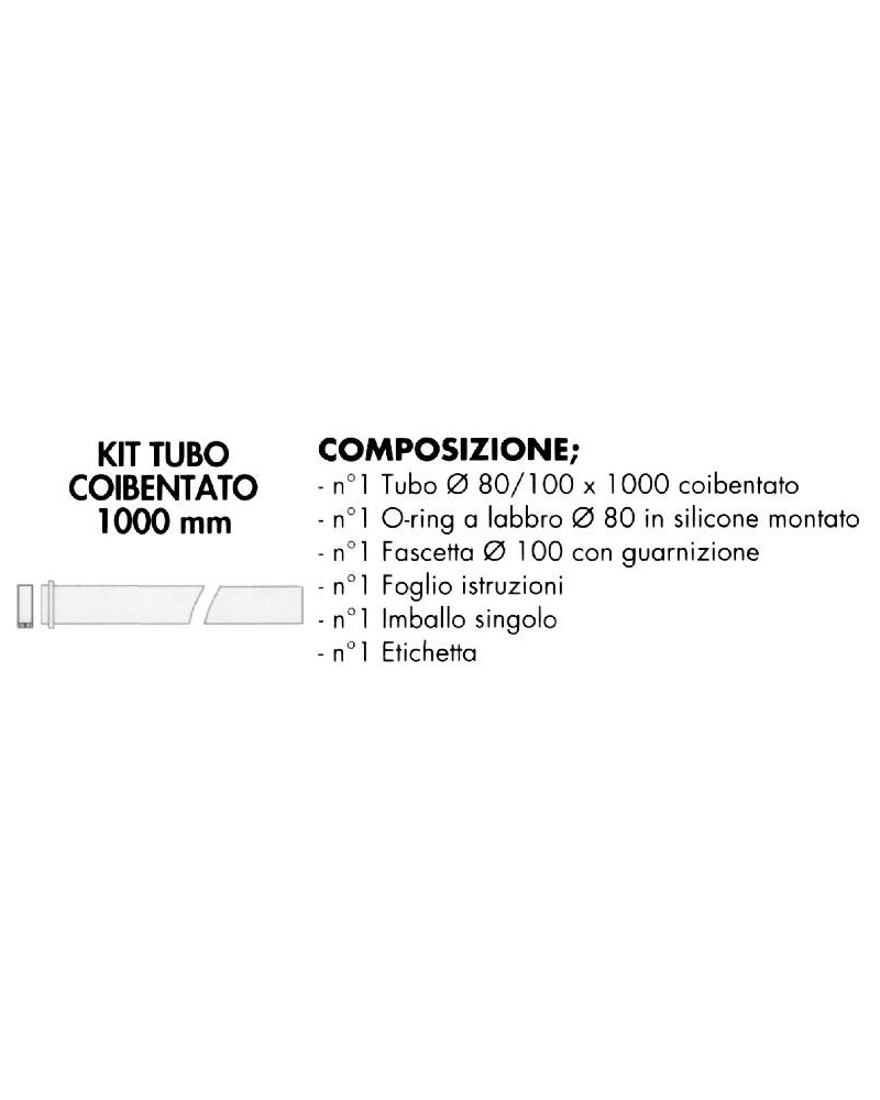 KIT TUBO COIB. 1000 mm    