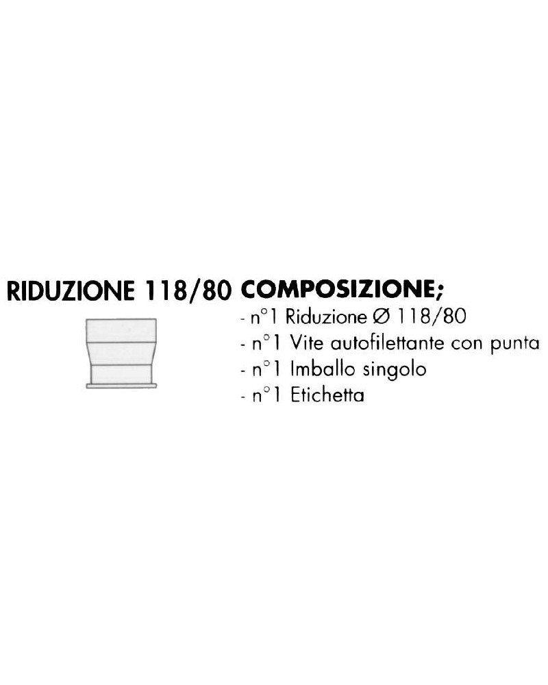 RIDUZIONE 118/80          