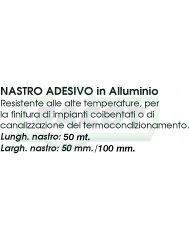 NASTRO ADES.ALLUMINIO 5x50