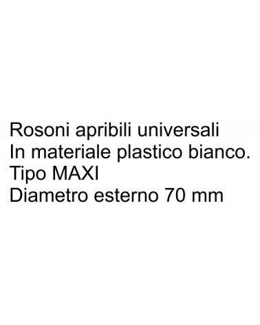 ROSETTA PL UNIV. diametro EST 70MM