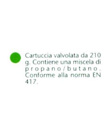 CARTU GAS C/VALV 230G 7/16