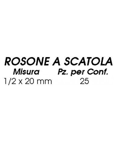 412/H ROSONE SCAT.diametro 1/2 H20