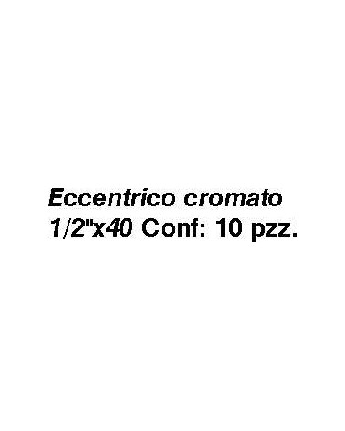 ECCEN C/ROS MM 3/4X1/2 4CM