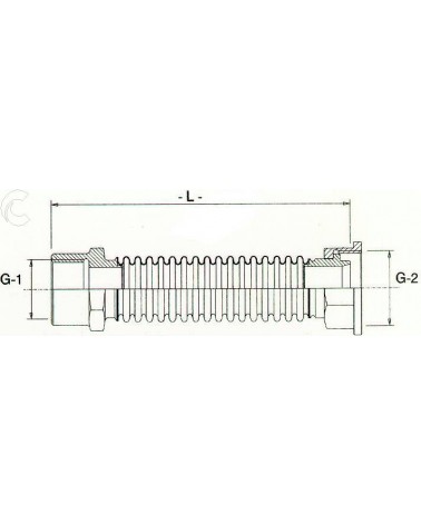 FLESS GAS 3/4X1,1/4F 10-20