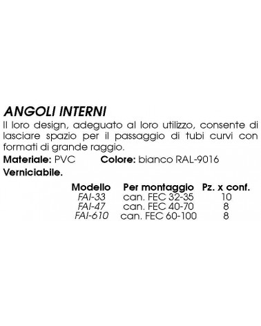 ANGOLO INTERNO     FAI-33 