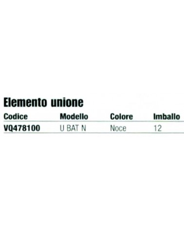 ELEMENTO UNIONE       NOCE