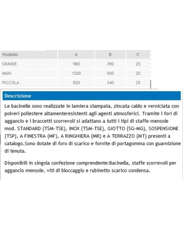 BACINELLA X COND MAX L1200