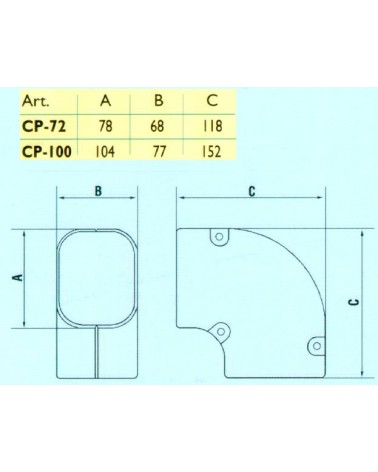 CURVA PIANA 90?      CP-72