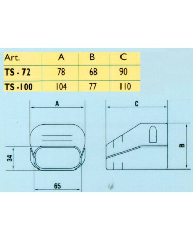 TERMINALE USC TUBI   TS-72